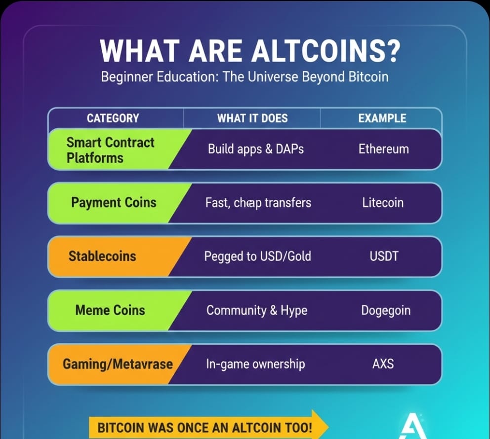 What are Altcoins?