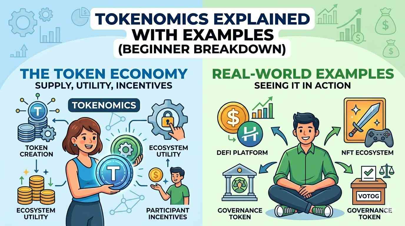 Tokenomics Explained with Examples (Beginner Breakdown)